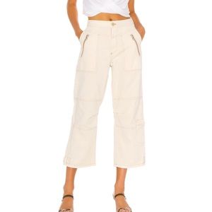 Free people Ecru Misty Road Pant in Ivory